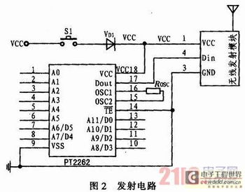 具有自學(xué)習(xí)功能的編碼集成電路PT2262解碼器設(shè)計(jì)